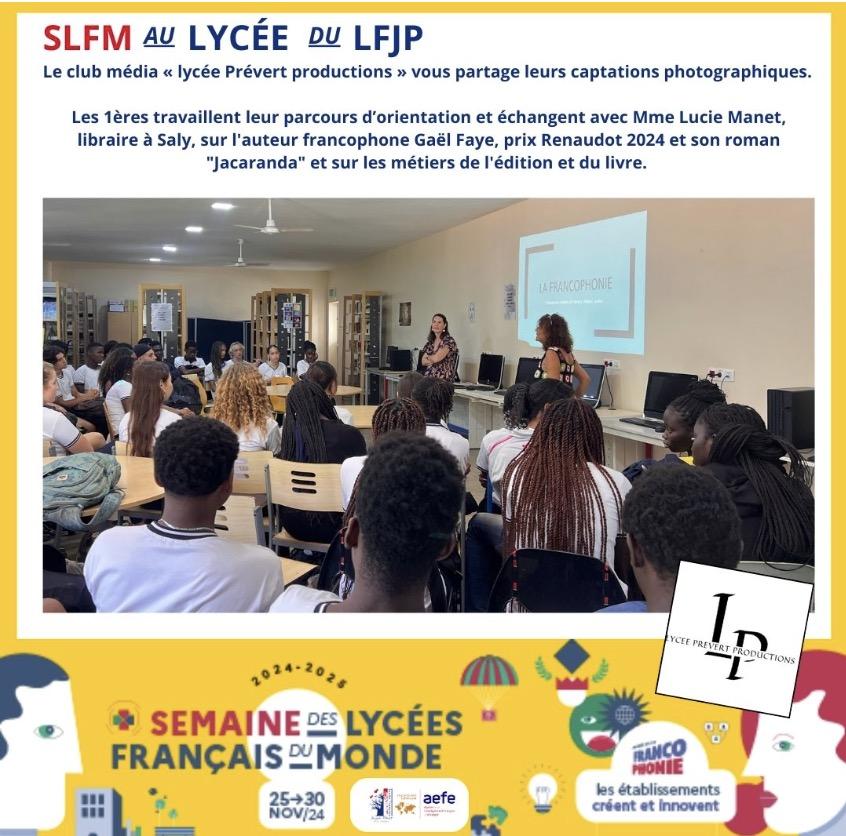 Semaine Des Lyc Es Fran Ais Du Monde Orientation En Re